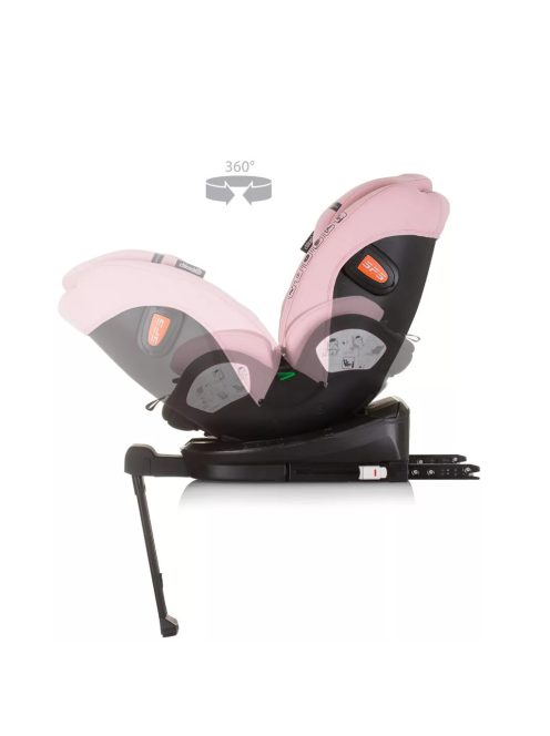  Chipolino Tourino 360 I-Size autósülés 40-150 cm - Flamingo 