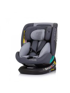 Chipolino Supreme autósülés Isofix 40-150cm - Granite 