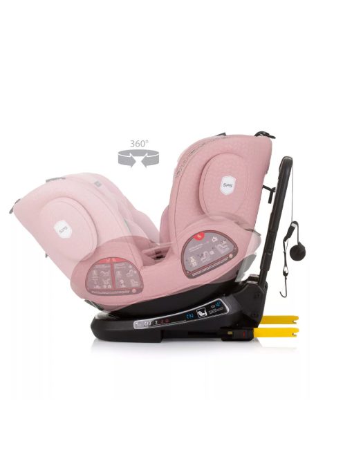 Chipolino Peak 360 I-Size autósülés 40-150 cm - Flamingo 