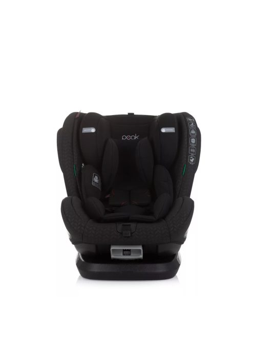 Chipolino Peak 360 I-Size autósülés 40-150 cm - Obsidian 