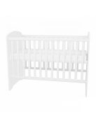 Maxi Kombi 5 fiókos gyermekágy Ezüst-Fehér