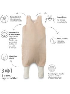 Tipegő Hálózsák KREPP TOG 2 barna