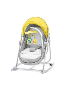   Kinderkraft 5in1 bölcső-babaágy-hinta-pihenőszék-szék Unimo sárga 