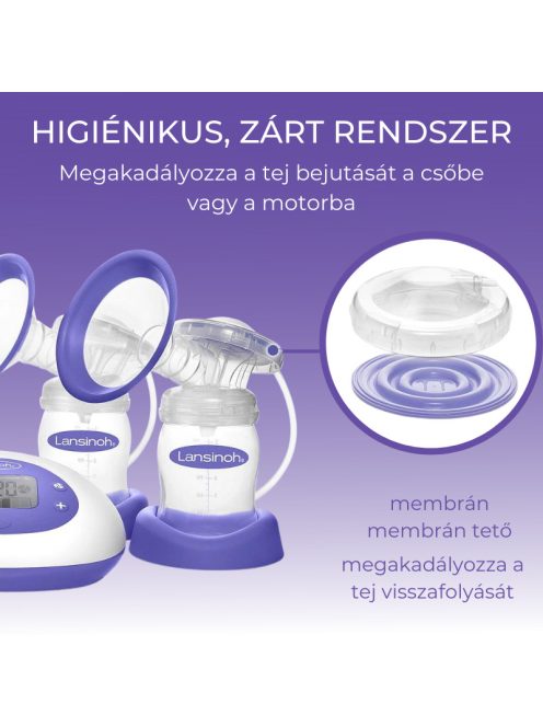 Lansinoh 2 az 1-ben Elektromos Dupla Mellszívó