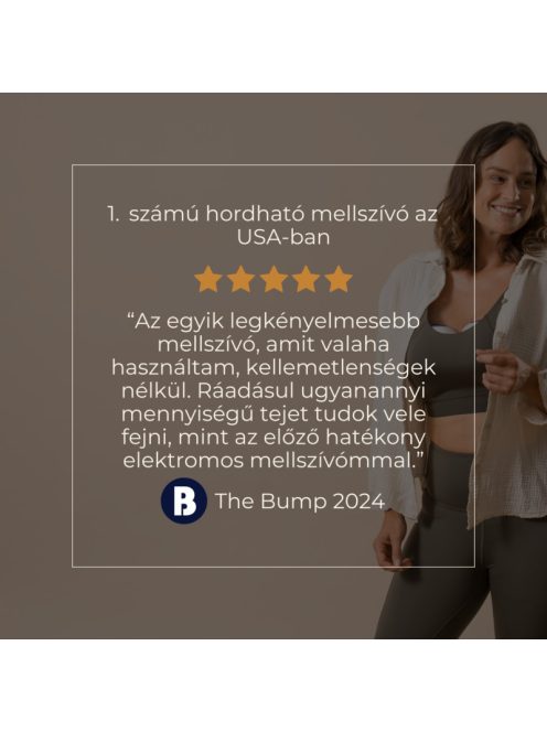 Lansinoh hordható mellszívó 4 fázisú – dupla