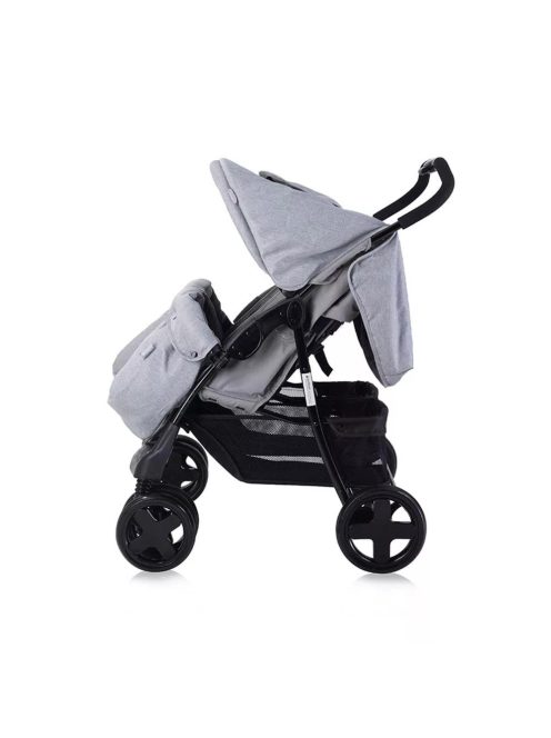 Lorelli Twin iker babakocsi - Cool Grey 