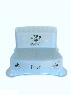   Lorelli Disney mintás lépcsős fellépő - Mickey Minnie Love Light Blue 