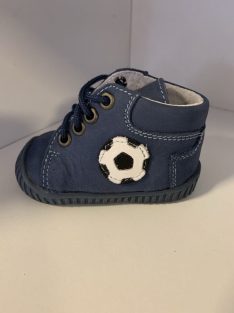 Maus Első lépés cipő kék fűzős focis