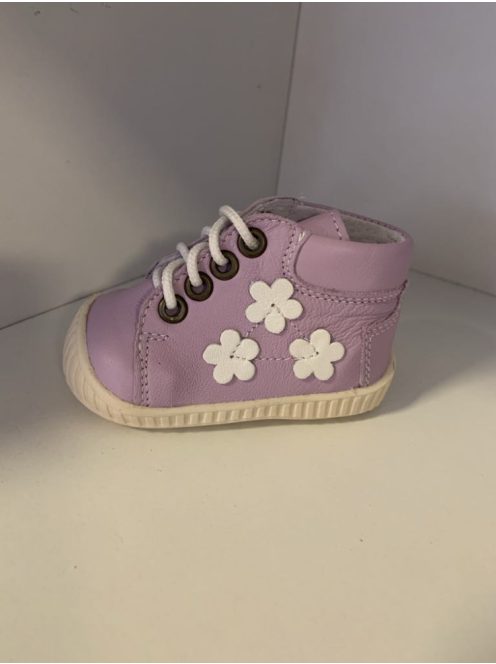 Maus Első lépés cipő lila box 3 virágos