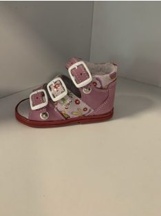 Maus Első lépés szandál 3 csatos lila kukac