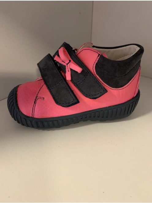 Maus Formatalpas cipő sötétkék pink masnis 2 tépőzáras