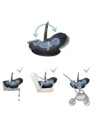 Maxi Cosi Pebble 360 Pro SlideTech gyerekülés Essential Graphite