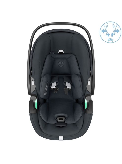 Maxi Cosi Pebble 360 Pro SlideTech gyerekülés Essential Graphite
