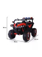 Moni BO Beast 2 személyes, 4 motoros Quad- Piros
