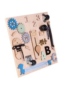 Moni Montessori Matatófal kicsi 30*30 cm kék