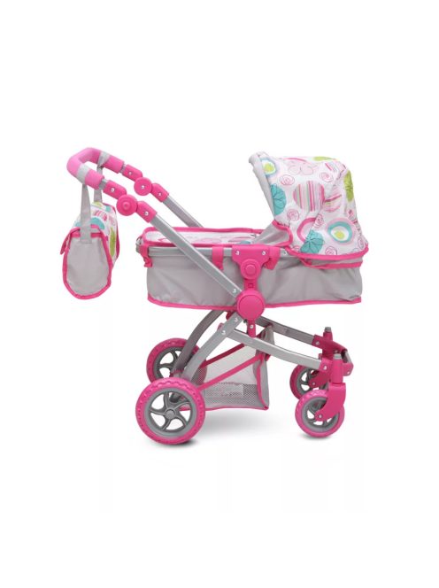 Moni Pink játék babakocsi 