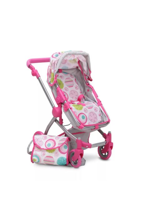 Moni Pink játék babakocsi 