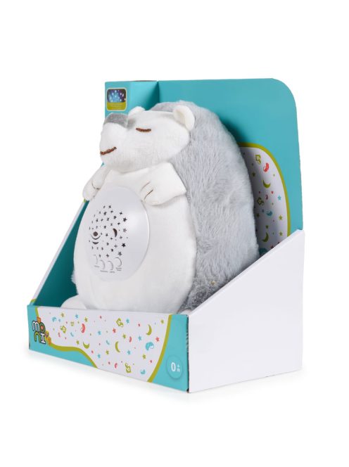 Moni Toys Lamp éjjeli lámpa süni plüss projector 