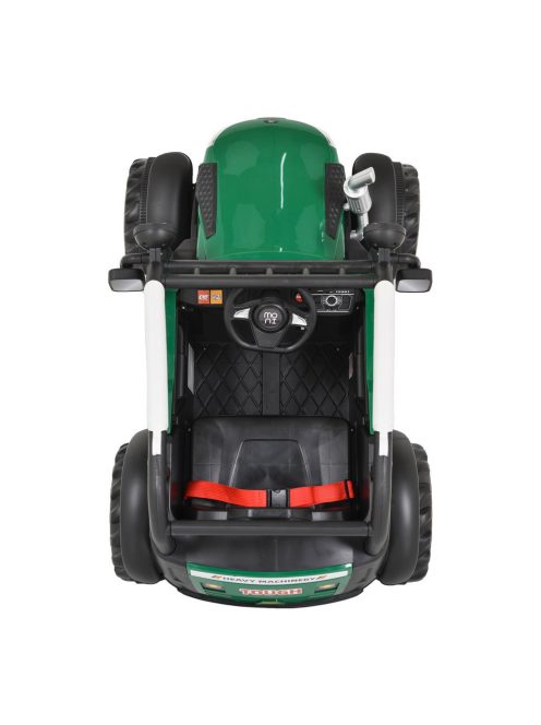 Moni BO HARVEST traktor, elektromos, 2motoros ZÖLD 