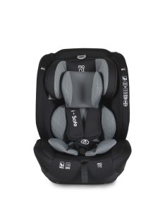   Moni ISAFE autósülés ISIZE és ISOFIX ülésemelővé alakítható 76-150cm SZÜRKE 