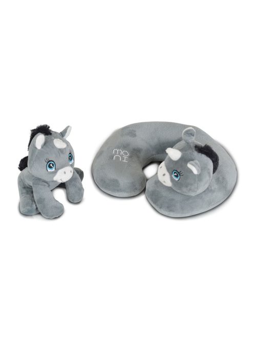 Moni ISAFE autósülés ISIZE és ISOFIX ülésemelővé alakítható 76-150cm SZÜRKE 