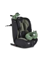 Moni ISAFE autósülés ISIZE és ISOFIX ülésemelővé alakítható 76-150cm ZÖLD 