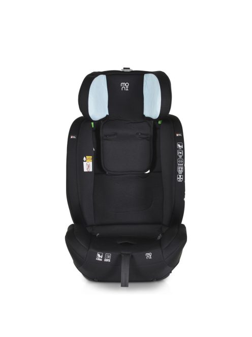 Moni ISAFE autósülés ISIZE és ISOFIX ülésemelővé alakítható 76-150cm KÉK 