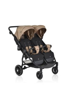 MONI TWINGO Iker babakocsi lábzsákkal CAMEL BÉZS 