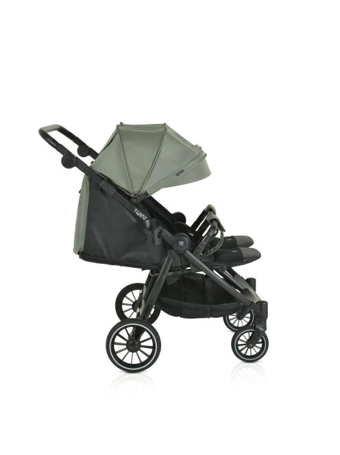 MONI TWINGO Iker babakocsi lábzsákkal V.ZÖLD 