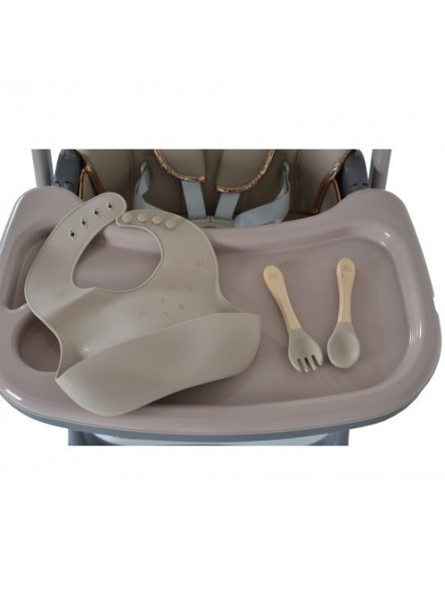 Moni LINDO multifunkciós etetőszék kiegészítőkkel beige