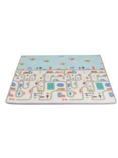 Moni Toys XPE játszószőnyeg tekercses 200x180cm CITY 