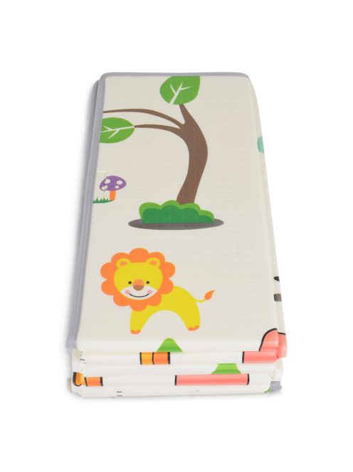 Moni Toys Xpe összecsukható matrac xxl méret 200x180cm dzsungel 