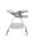 Moni RAFFY etetőszék, könnyű, kompakt, multifunkciós, macis mintával PINK 