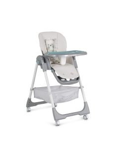   Moni RAFFY etetőszék, könnyű, kompakt, multifunkciós, macis mintával MENTA 