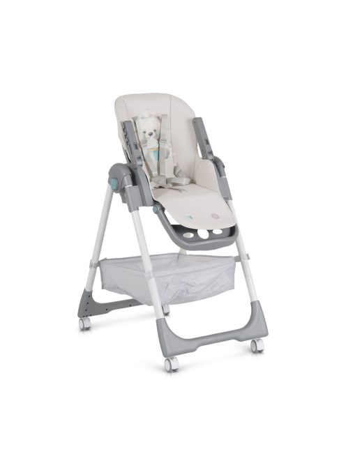 Moni RAFFY etetőszék, könnyű, kompakt, multifunkciós, macis mintával MENTA 