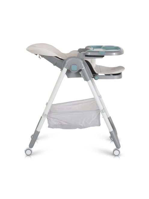 Moni RAFFY etetőszék, könnyű, kompakt, multifunkciós, macis mintával MENTA 