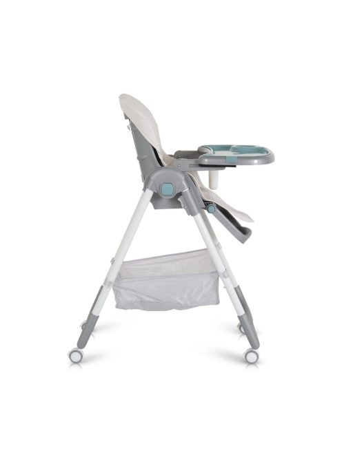 Moni RAFFY etetőszék, könnyű, kompakt, multifunkciós, macis mintával MENTA 