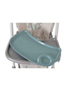 Moni RAFFY etetőszék, könnyű, kompakt, multifunkciós, macis mintával MENTA 