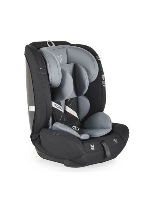 Moni START autósülés 76-150cm I-SIZE, ajándék takaróval SZÜRKE