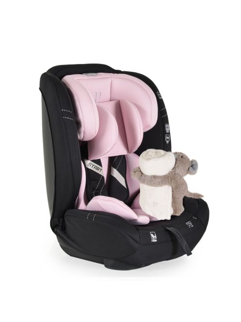 Moni START autósülés 76-150cm I-SIZE, ajándék takaróval PINK