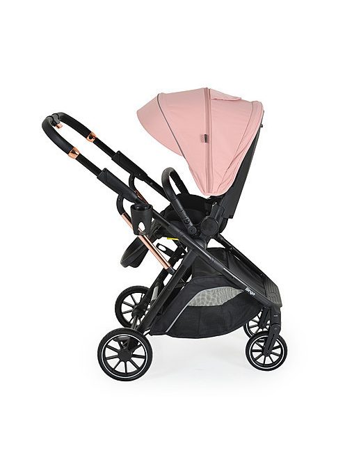 Moni BINGO babakocsi SZETT újszülött kortól 22kg-ig 2in1 sport+váz+hordozó PINK 