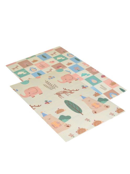 Moni XPE ÚJ pasztel Összecsukható szőnyeg 120x180cm FOREST-elefántos 