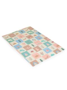   Moni XPE ÚJ pasztel Összecsukható szőnyeg 120x180cm FOREST-elefántos 