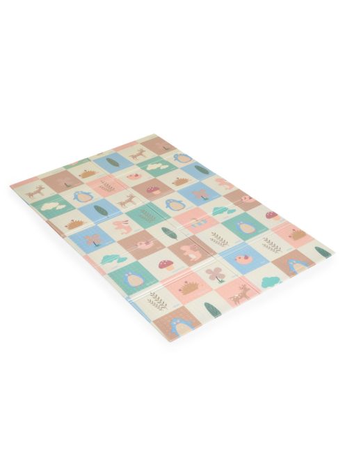 Moni XPE ÚJ pasztel Összecsukható szőnyeg 120x180cm FOREST-elefántos 