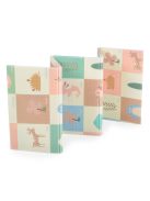 Moni XPE ÚJ pasztel Összecsukható szőnyeg 120x180cm FOREST-elefántos 