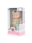 Moni Toys Baba 20 cm 6125 szürke 