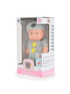 Moni Toys Baba 20 cm 6125 szürke 