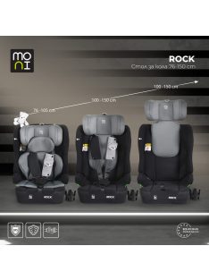 Moni ROCK autós ülés 76-150cm
