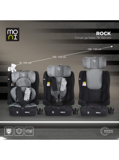 Moni ROCK autós ülés 76-150cm