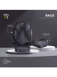   Moni RACE autós ülés 100-150 cm ülésmagasítóvá alakítható SZÜRKE 